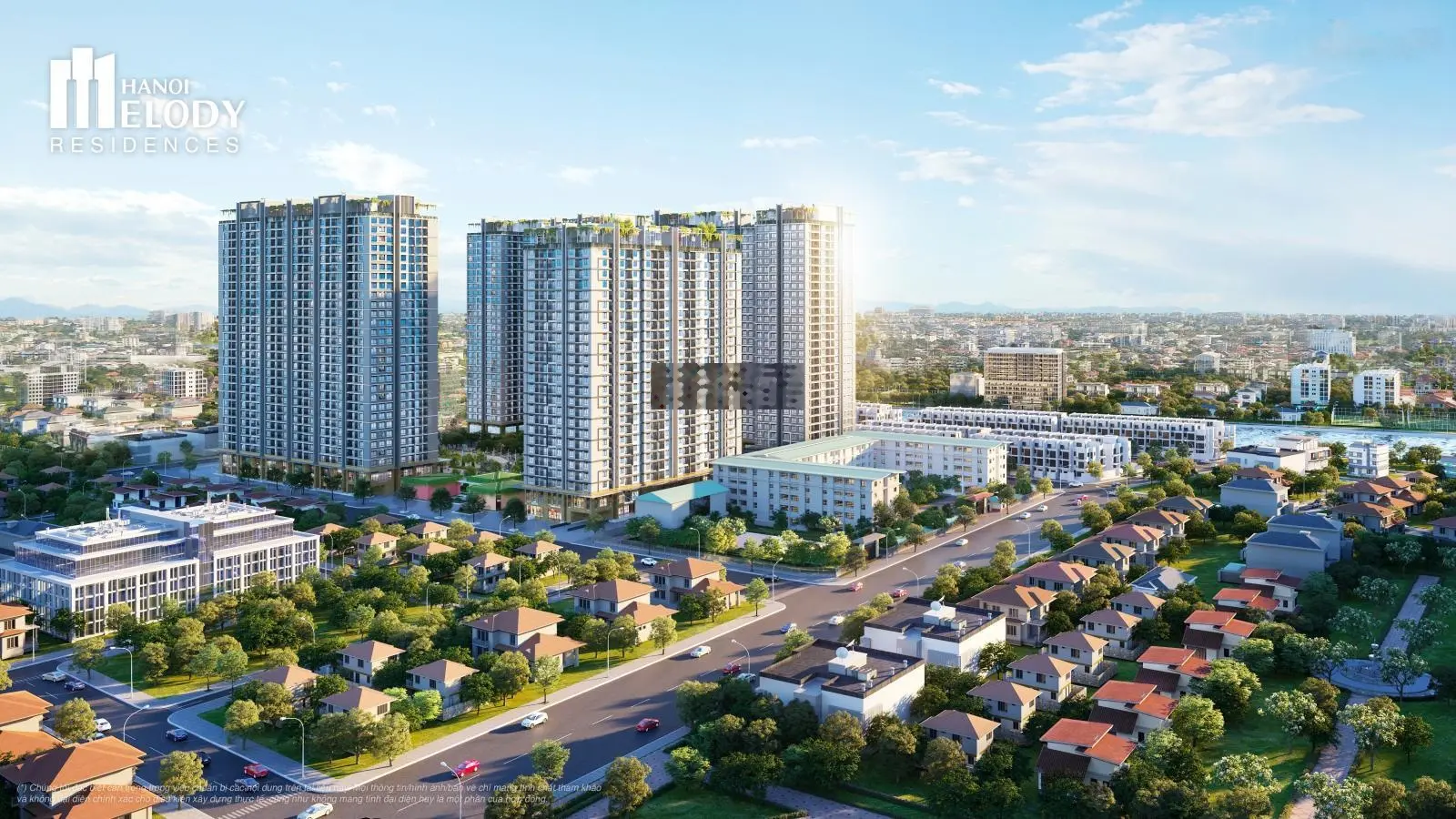 Dự án Melody Linh Đàm - điểm nhấn hồ bơi Aqua - 67m2, 2pn, View công viên. Chính thức nhận booking