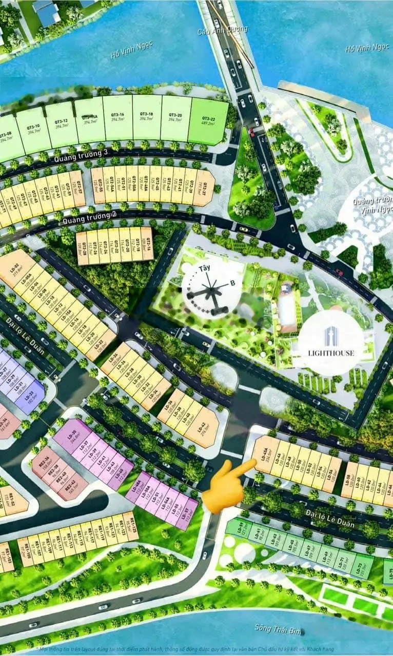 Siêu Phẩm Trình Làng Ecopank Hải Dương .Vị Trí đường đôi, sở hữu căn góc đắc địa 3 mặt tiền.