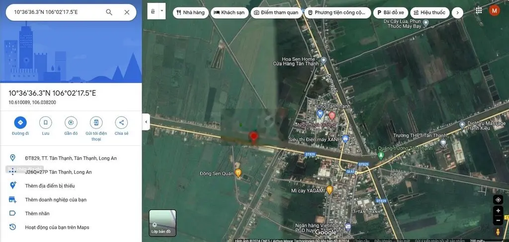 5893m2 đất Phi Nông Nghiệp ở Tân Thạnh, Long An