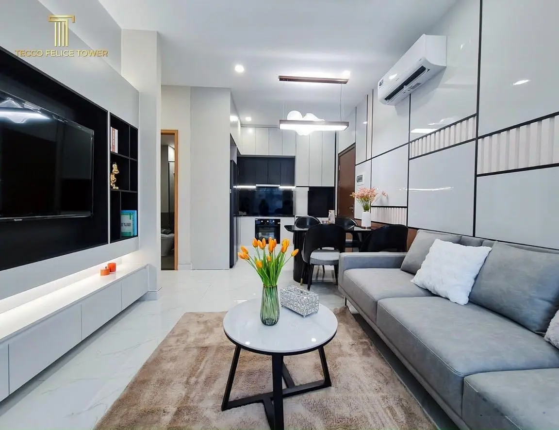 Chính chủ ngộp bán lỗ 1.1 tỷ dự án Tecco Felice Tower Tân Uyên. Căn hộ từ 1 phòng ngủ, 2 phòng ngủ