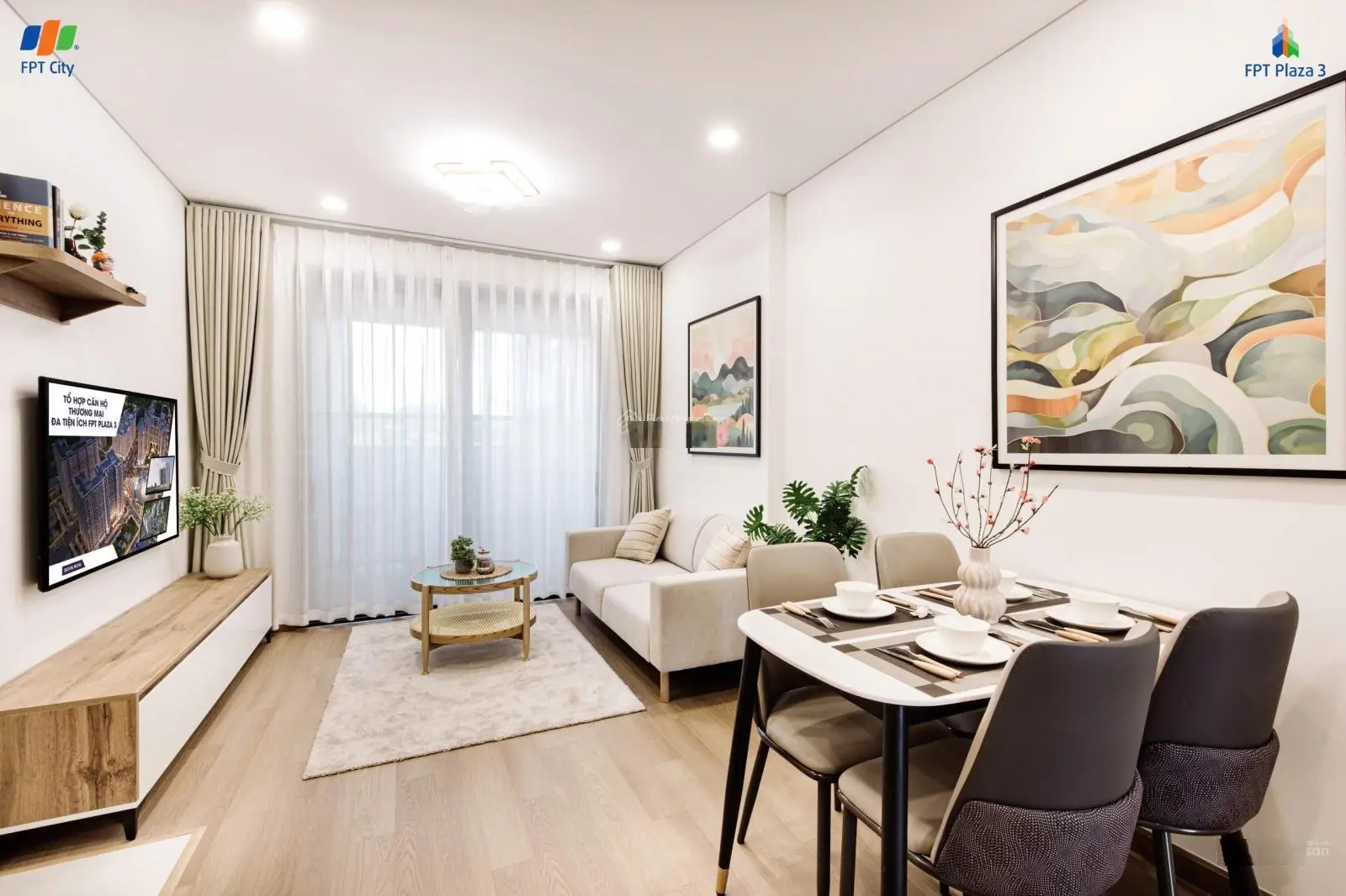 Duy nhất 2 suất ngoại giao FPT Plaza 3! Căn 1N + 1 tầng cao, 47m2 giá 1,5 tỷ. Giá gốc trực tiếp CĐT