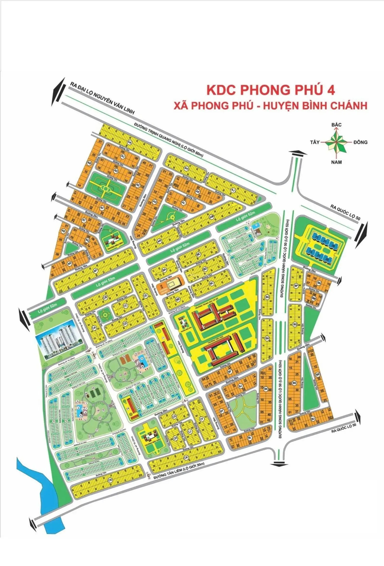 Bán lô đất nền mặt tiền đường Song Hành QL50. Liên hệ 0922 113 *** Hải