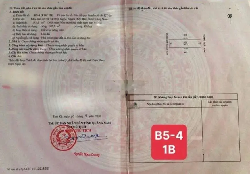 Chính chủ cần bán nhanh kđt 1b giá rẽ