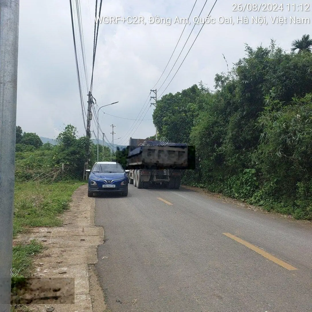 Bán gấp lô góc siêu phẩm 2 mặt tiền rộng gần 8m bám đường nhựa liên xã