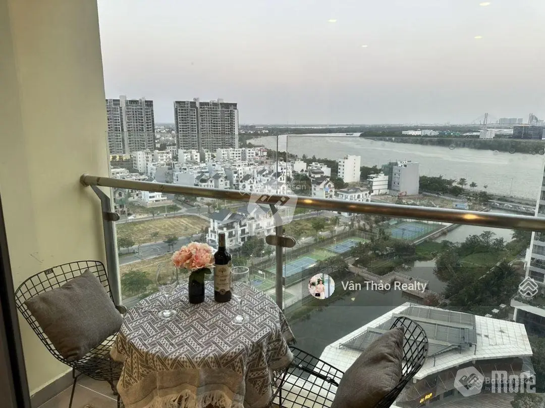 (Chỉ 72tr/m2) Căn hộ 1PN view sông full nội thất, sống tận hưởng như Resort tại Đảo Kim Cương Q2