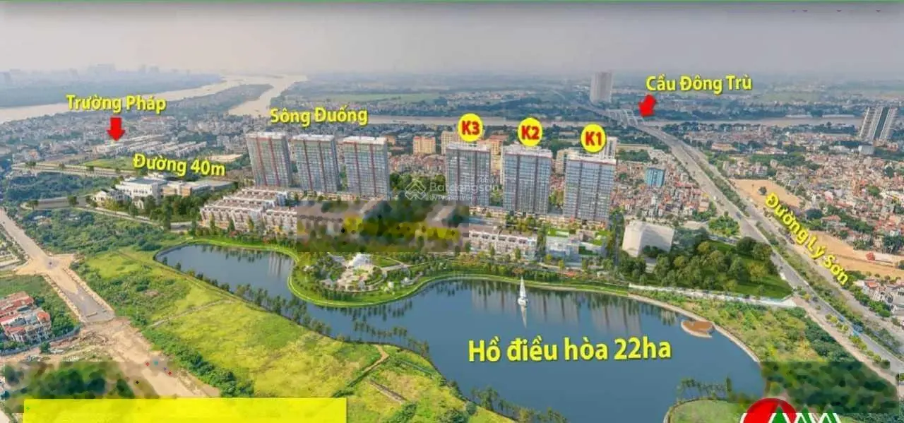 Em cần bán căn 120m2 (3PN + 3VS) - Giá 6.430 tỷ - Tầng trung - Tại Khai Sơn City