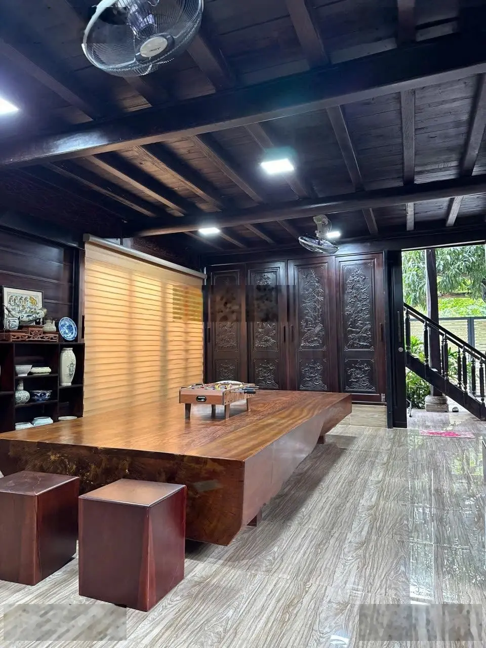 Bán Biệt thự nhà vườn gỗ Nu và xá xí tại trung tâm diên Khánh