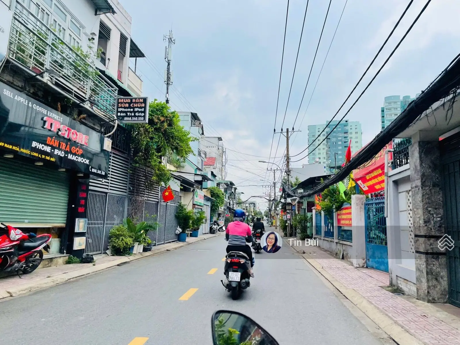 Bán nhà MTKD Nam Hòa - 4 tầng - DT 165m2 ngang 5,5m - TN 35tr/tháng - ra ga Metro Phước Long 400m
