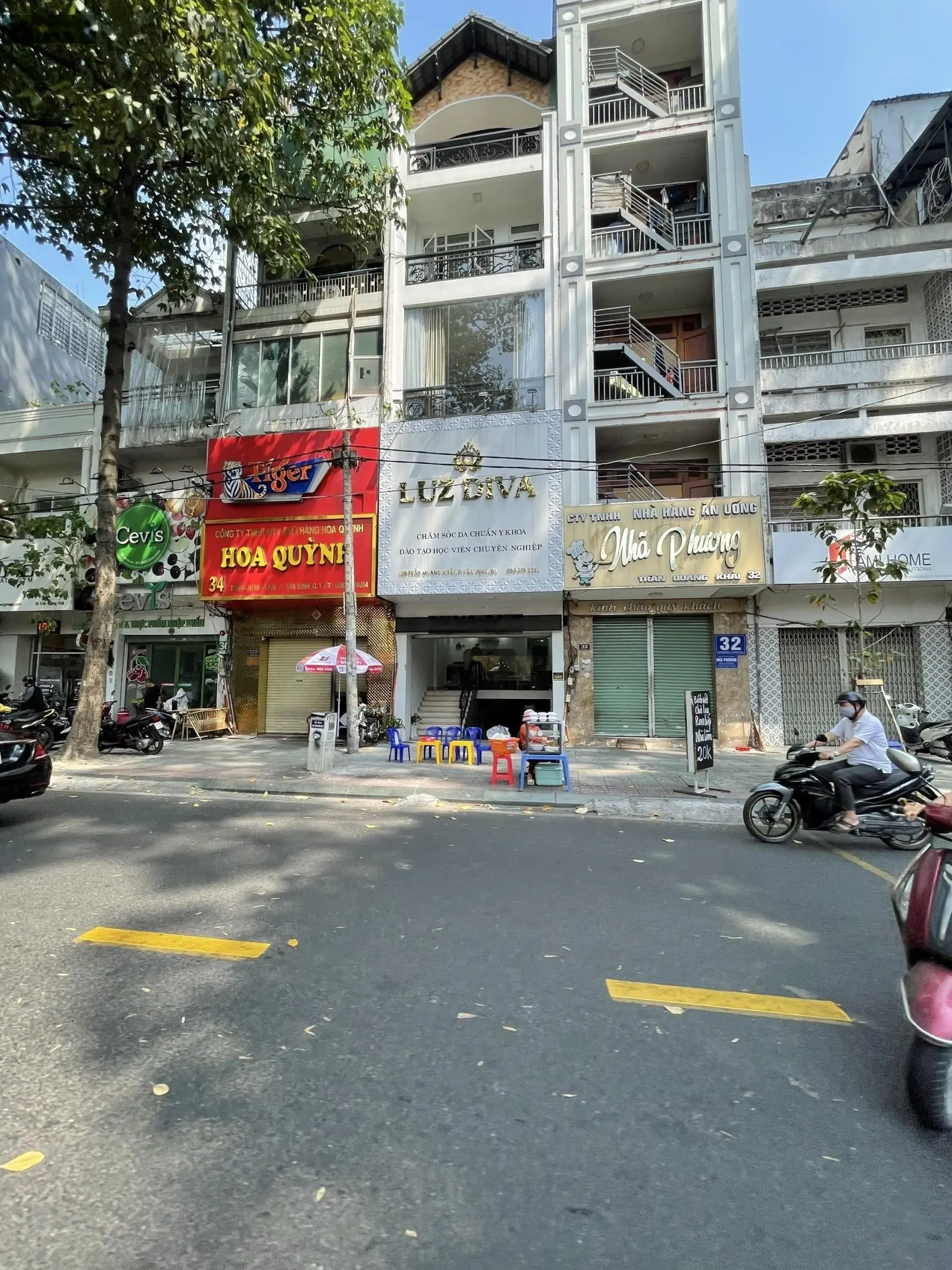 Bán nhà mặt tiền trần quang khải ngang 5m - hđ thuê 100 triệu/tháng - 410 triệu/m2