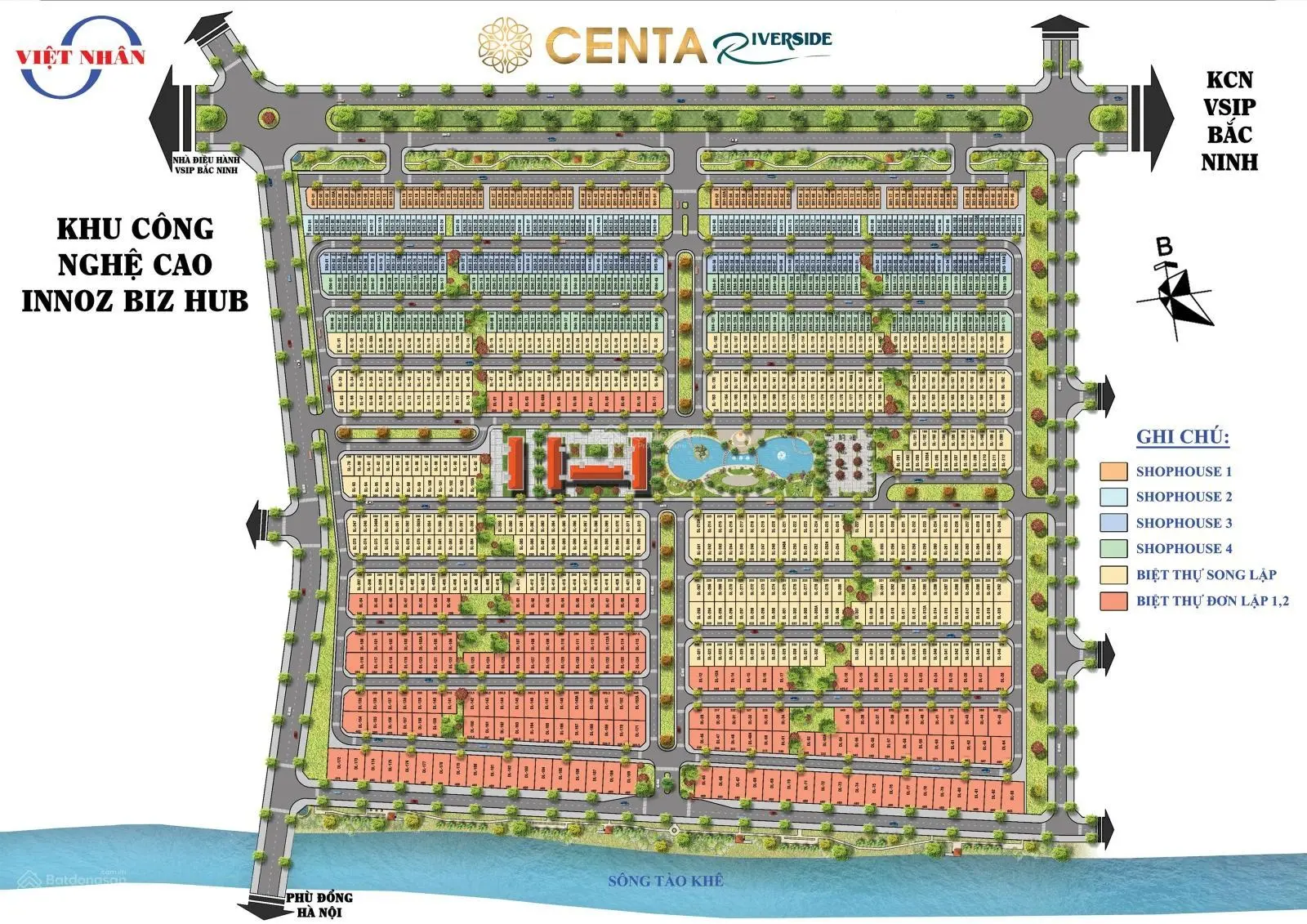 Bán shophouse hàng hiếm tại Centa Riverside, 11,05 tỷ, 120m2, 4PN, 4WC