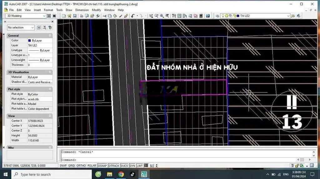 Nhà bán xã trung lập thượng 7X37 thổ cư 82m tổng 223m đường trung lập