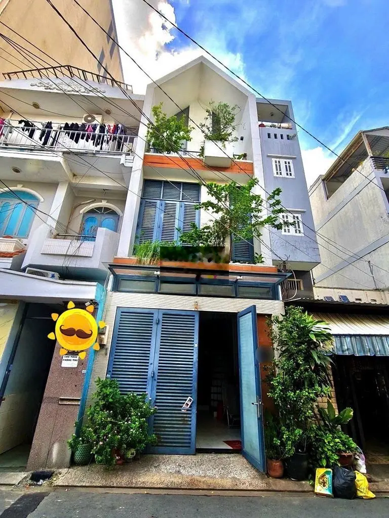 BÁN NHÀ HẺM 8M 64M2 4TẦNG Đ TRƯỜNG CHINH P14 QUẬN TÂN BÌNH.
