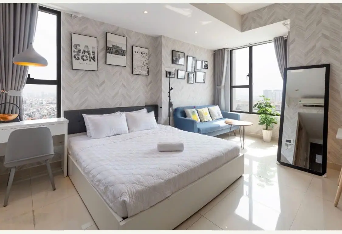 Bán gấp offictel River Gate; lầu cao view sông; full nội thất đẹp; giá 2.05 tỷ; LH: 0972 443 ***