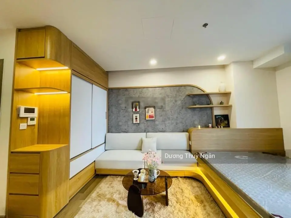 Chuyển nhượng Sol Forest Ecopark, căn hộ studio, đủ nội thất, view nội khu, 1 tỷ 650 bao thuế phí