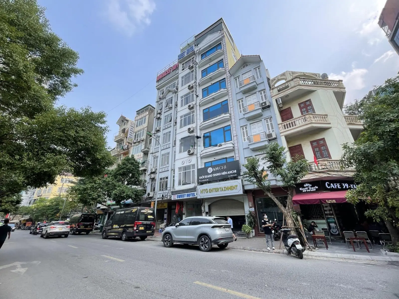Mặt phố tú mỡ trung hoà cầu giấy - lô góc phân lô - xây bulding 95m2 ở & kinh doanh chỉ 34 tỷ