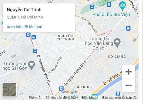 Chính chủ cần bán HXH Trần Hưng Đạo, Quận 1. DT: 11x23m. DTCN: 245m2. Giá: 180 triệu/m2