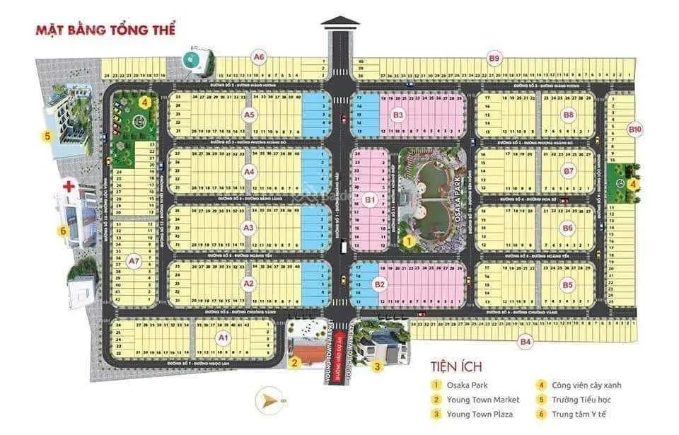 Cần tiền mùa dịch bán lỗ 2 lô đất Young Town, 80m2, 800 triệu, LH ngay 0901 762 ***