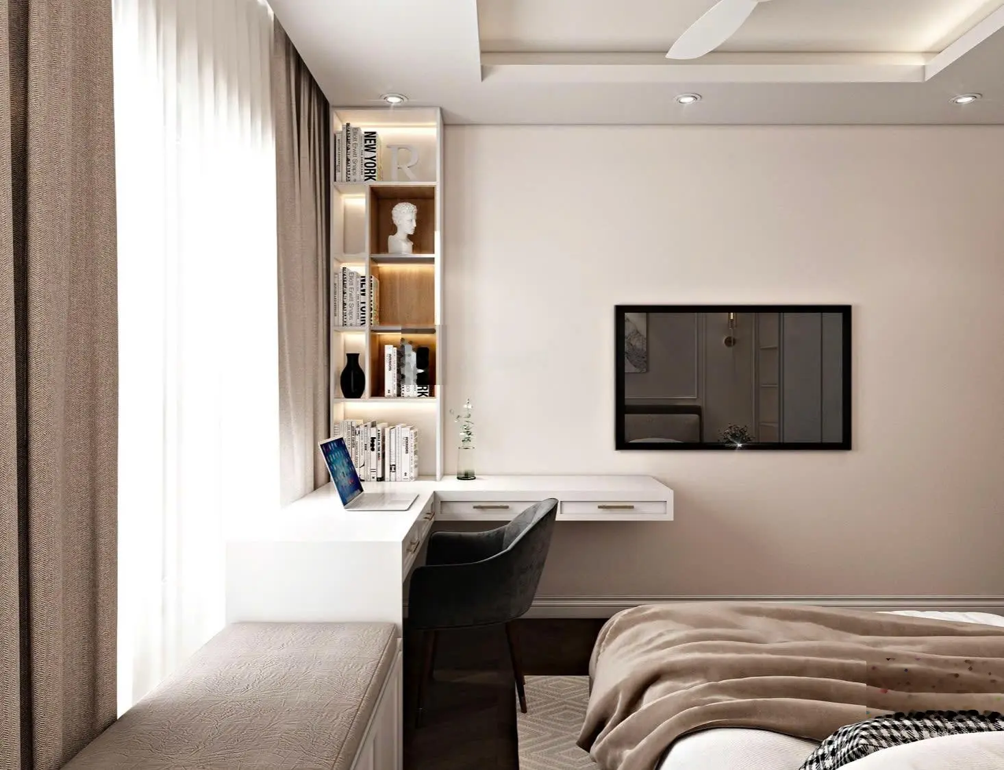Hàng hiếm penthouse Midtown Phú Mỹ Hưng, view sông, tầng cao đẹp. Đang cho thuê. Full nội thất