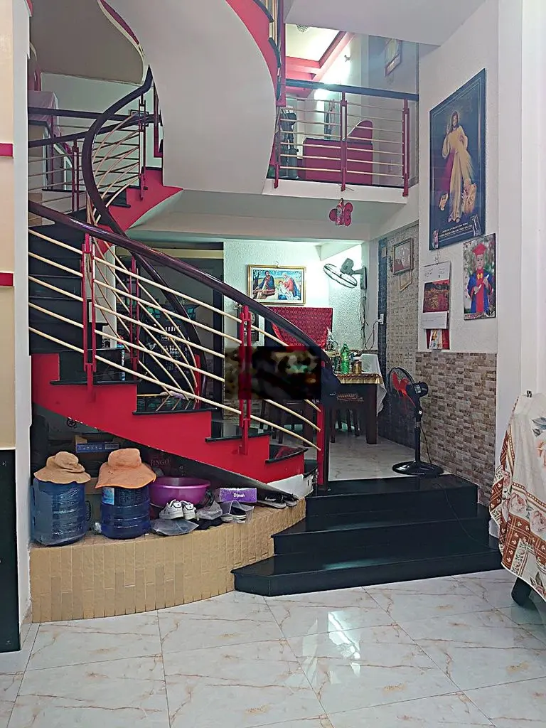 NHÀ HẺM 3 LẦU ÂU CƠ NGAY CHỢ TÂN PHƯỚC TÂN BÌNH