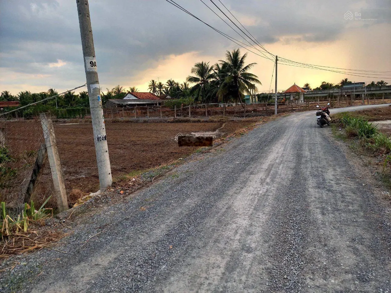 Bán 2532m2 lúa (22 x 102), 3 mặt tiền đường 6m xã Lợi Bình Nhơn. Giá: 1 tỷ 350 triệu / 1000m2