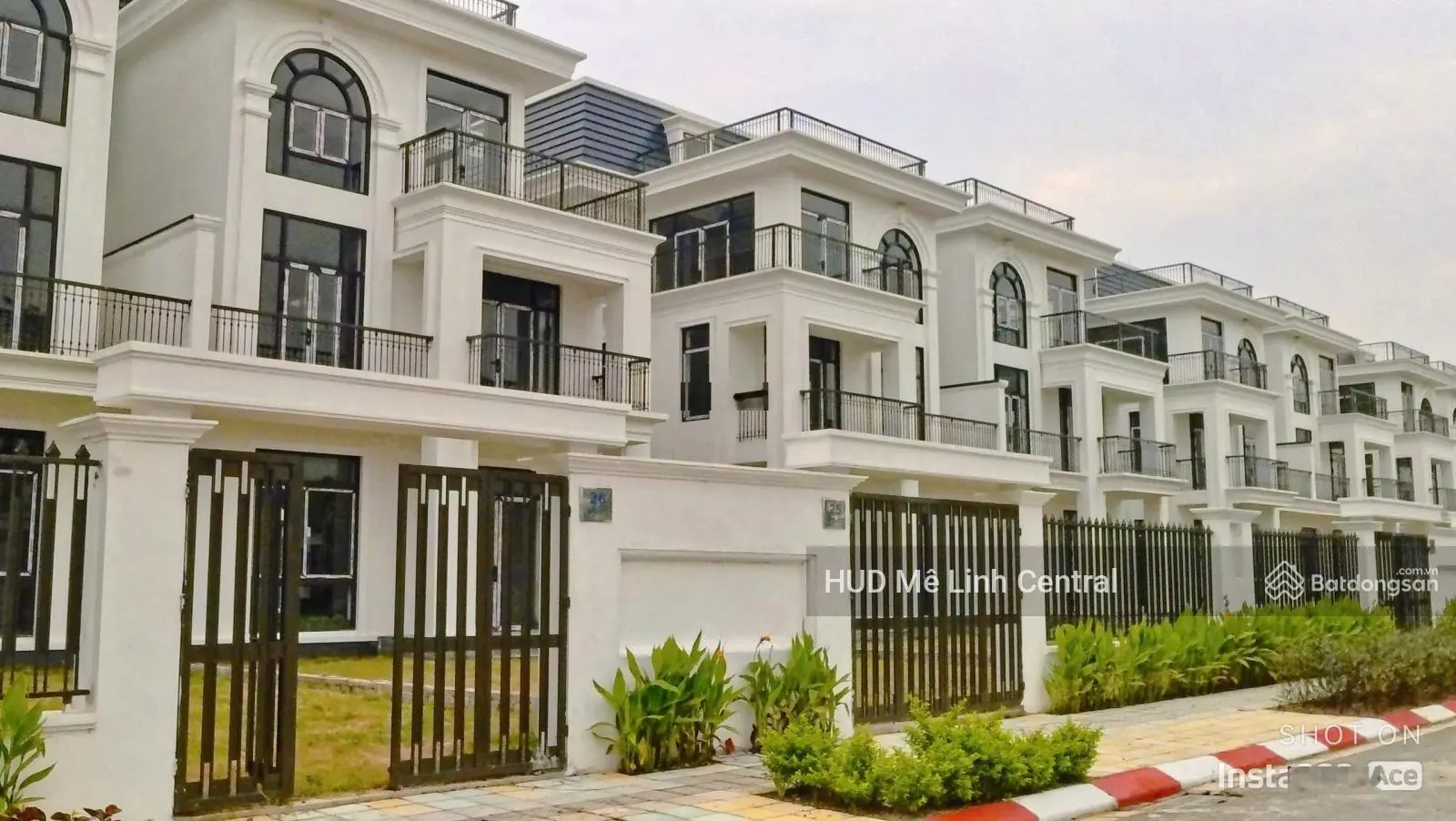 Ra hàng song lập BT - 07 HUD Mê Linh Central, diện tích từ 268m2, 319m2, tiến độ thanh toán 6 đợt