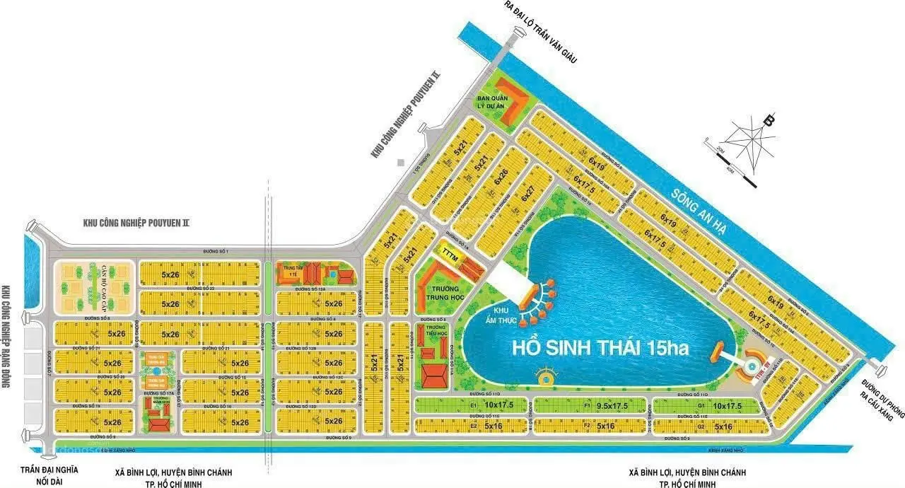 Bán gấp nền đất 80m2 KDC Tân Đô, 1tỷ280, SHR, LH 0901 762 ***