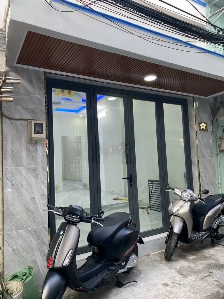 🔵 Nhà Phạm Thế Hiển Quận 8. (4.34x17) Mới đẹp, gần chợ, UBND, 4 tỷ 900