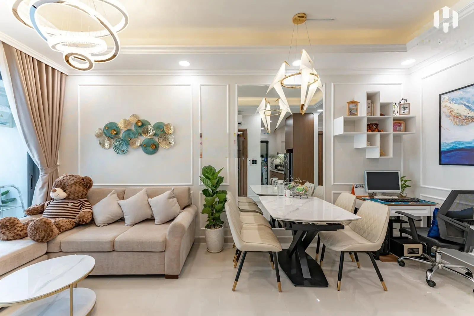 Bán CHCC Summer Square, Quận 6. DT: 51m2 1PN1 WC ( Sổ hồng sẵn - nhà đẹp ) Giá 2 tỷ 050 LH - Hậu