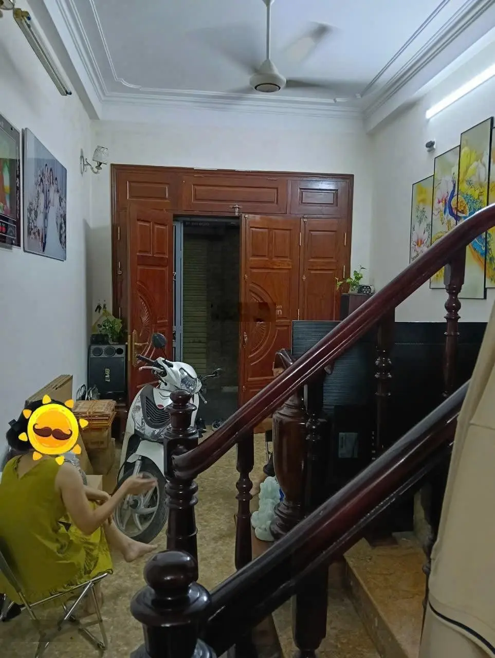 Bán nhà dân 4 tầng chợ Bông Đỏ, cuối khu đô thị Ngô Thì Nhậm ngõ thông ô tô chạy thoả mái DT 34m2