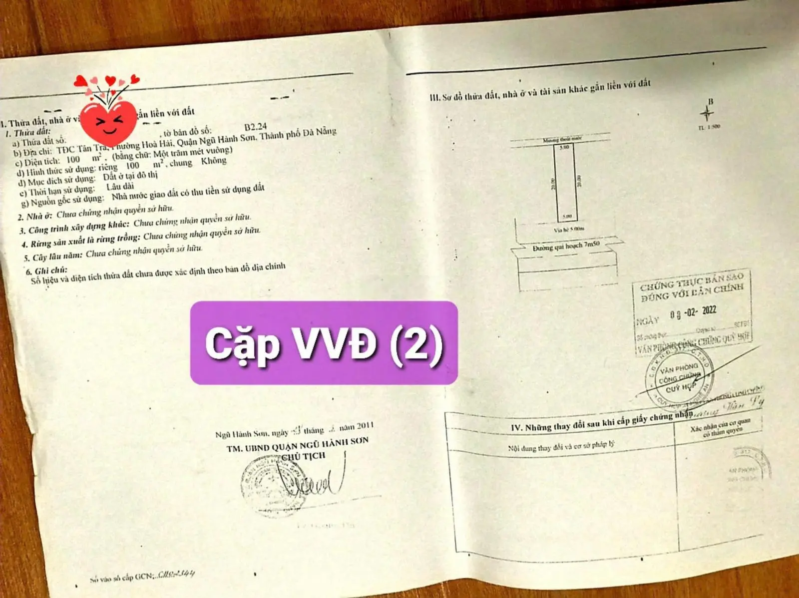 Chính chủ bán cặp đất đường Võ Văn Đồng sát Trường Sa 0795 555 ***