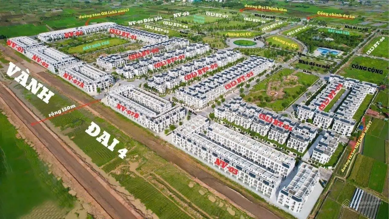 Hàng Chính chủ Lô NV 06 -23 dự án HUD đại thịnh mê Linh- HN . Chênh 8đồng so với giá trúng .