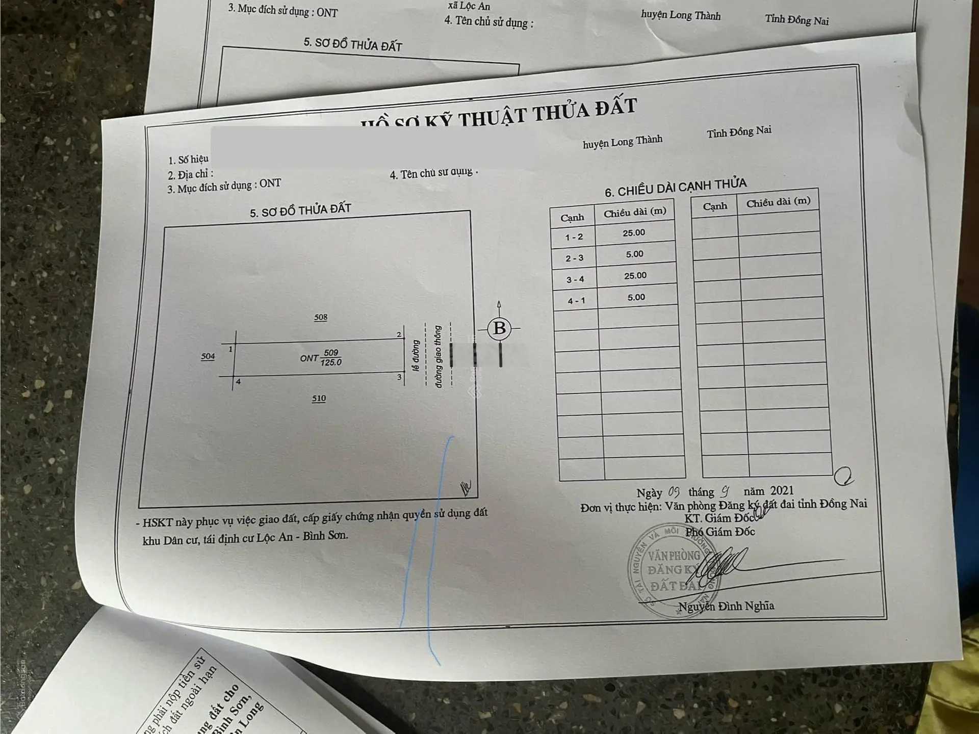 Cần bán xuất phụ 125m2 đường D19 giá rẻ