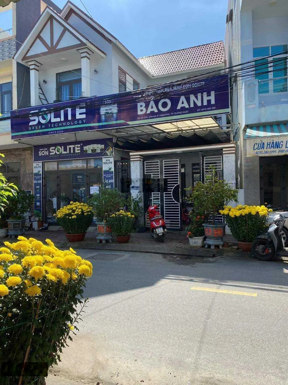Nhà MT Phạm Ngũ Lão trung tâm thành phố vị trí ngay bên công an tỉnh Quảng Ngãi,gần trường Lê Khiết