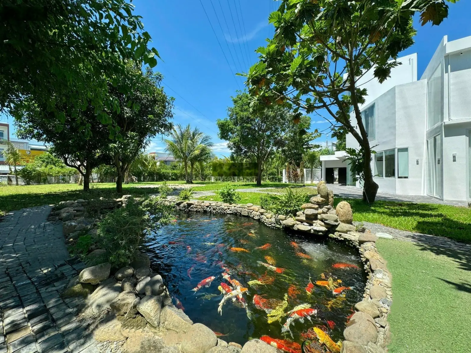 Siêu phẩm villa nghỉ dưỡng 3 MT 2600m2, mới, cạnh sông Hàn, công viên riêng, hồ bơi 50m2, full NT