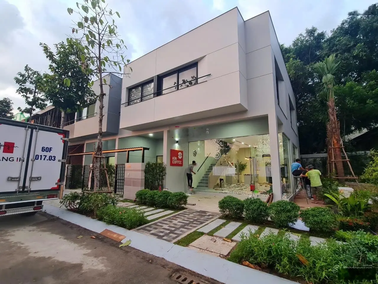 Nhà phố liền kề phong cách Nhật, nằm mặt tiền đường DT 743 Thuận An - Bình Dương, pháp lý đảm bảo