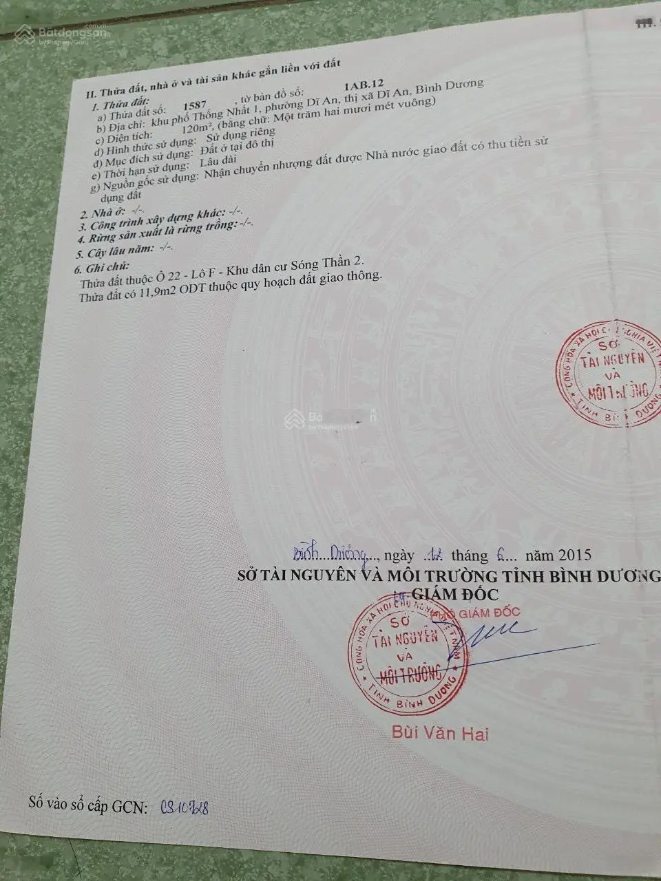 Bán dãy trọ khu Sóng Thần, Dĩ An vị trí đắc địa, cạnh trung tâm hành chính Dĩ An. giá đầu tư!