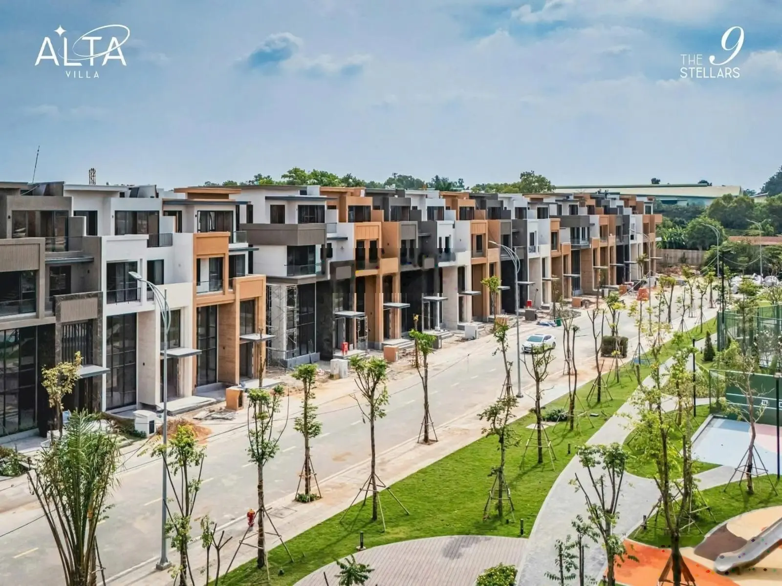 VILLAS HẠNG SANG của CĐT SƠN KIM LAND Alta Villas 1 trệt 3 lầu,chỉ có 79 căn; dt: 7x22m; giá 21ty