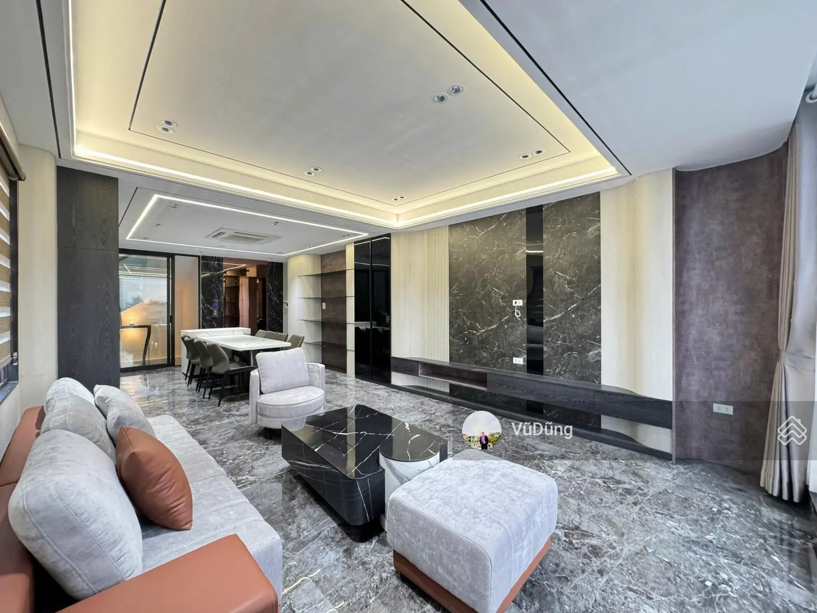 Bán nhà mặt phố Đàm Quang Trung, Long Biên, 52M2, 8 Tầng, MT4.6M, Vỉa hè, kinh doanh, full nội thất