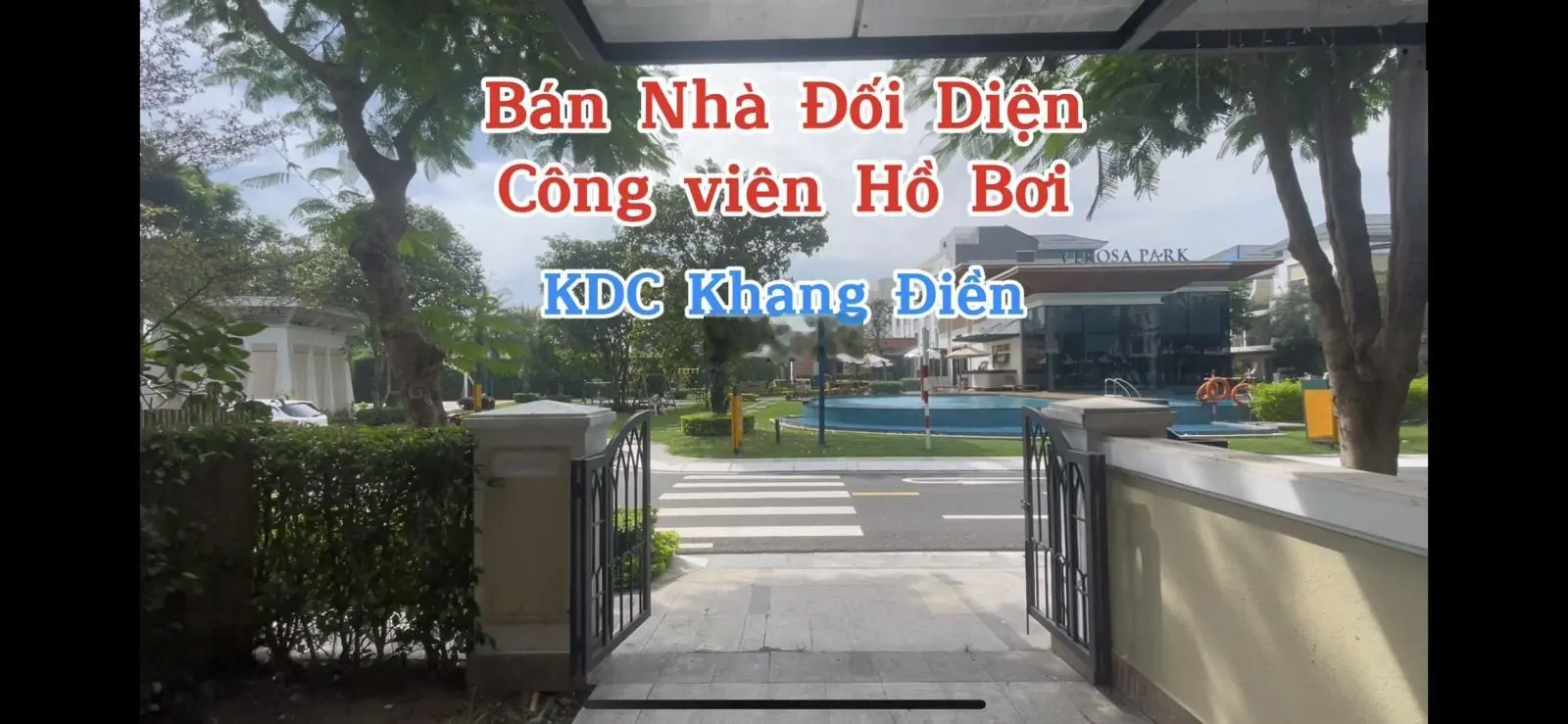 Bán nhà Verosa Park - đối diện hồ bơi, công viên - sổ hồng, giá tốt