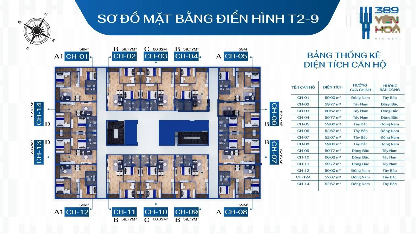 Nhượng căn hộ 389 Era Home - ngay sau cây xăng đôi