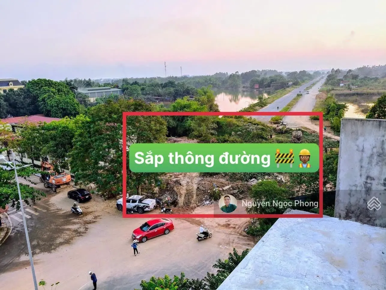 Sắp thông đường 33m Nguyễn Khoái, em còn lô băng 2 quá đẹp chỉ 2.4x tỷ Rẻ hơn bên KDC Tỉnh Uỷ 600tr