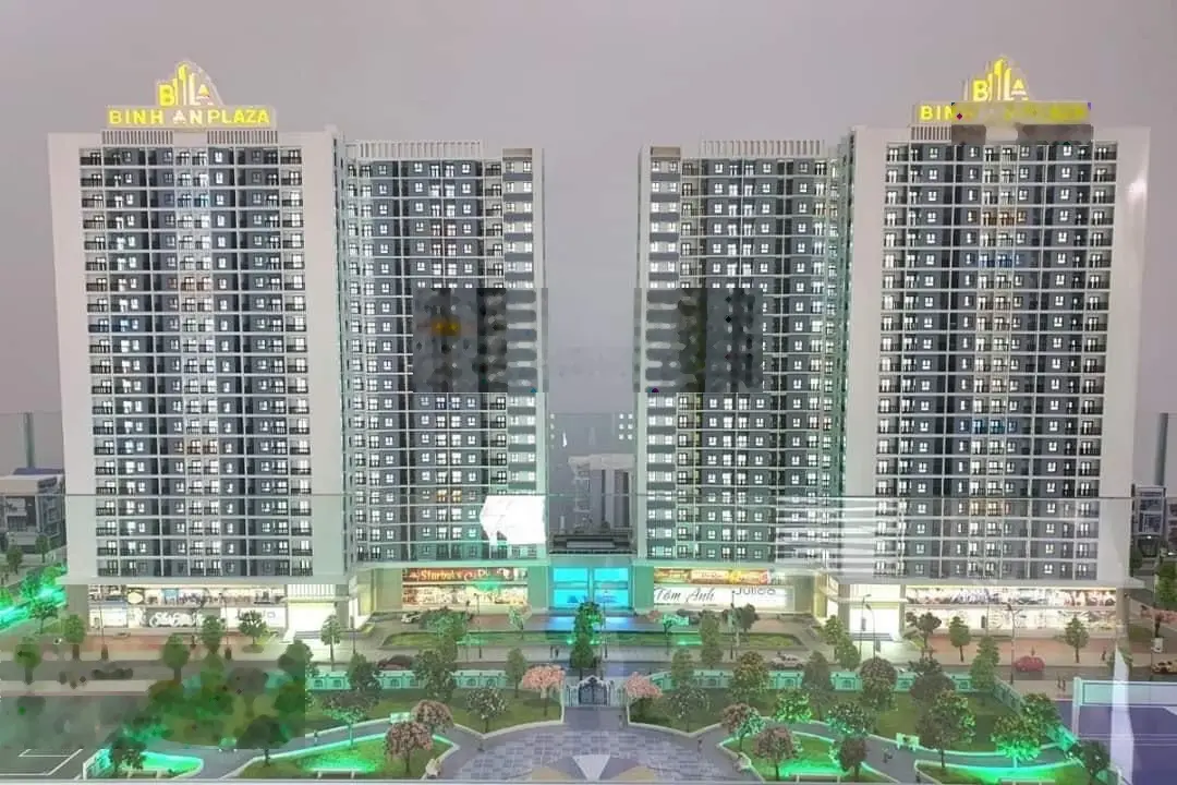 Bán căn hộ 2PN và 3PN chung cư Bình An Plaza, trung tâm TP Thanh Hóa, chỉ từ 300tr