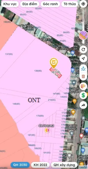 Bán đất SHR 87.5m2 mặt tiền đường nhựa 1/ Trịnh Thị Miếng, Xã Thới Tam Thôn, Huyện Hóc Môn TPHCM