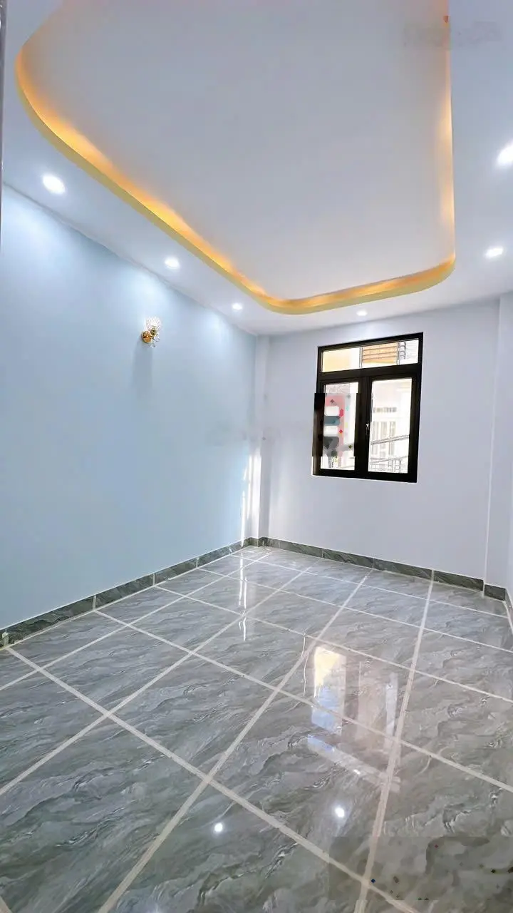 Xe hơi đỗ cửa- 4 Tầng- Khu đường số F4Q4 - 2 MT hẻm trước sau- Giá 7t850