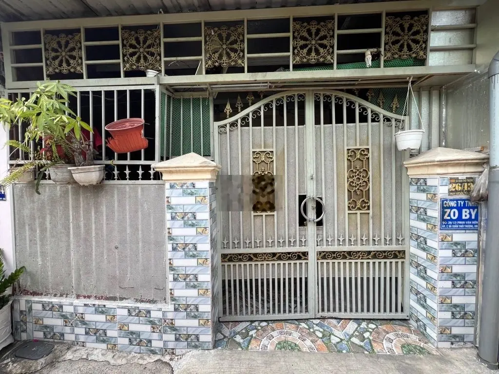 Nhà có gác lửng, DT 4m*20m, 2/Phan Văn Hớn, gần chợ Đại Hải - Hóc Môn