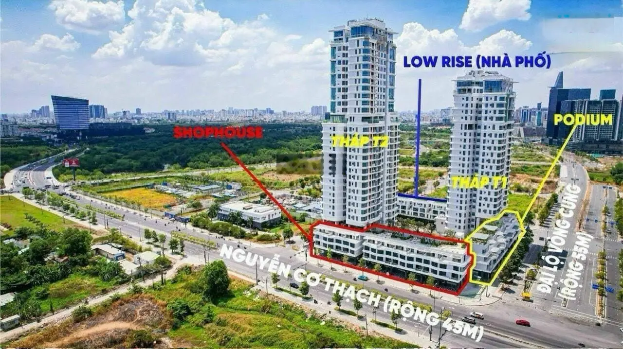 Bán Shophouse Thủ Thiêm Zeit River GS E&C, thanh toán linh hoạt, NH hỗ trợ, LH 0937911344