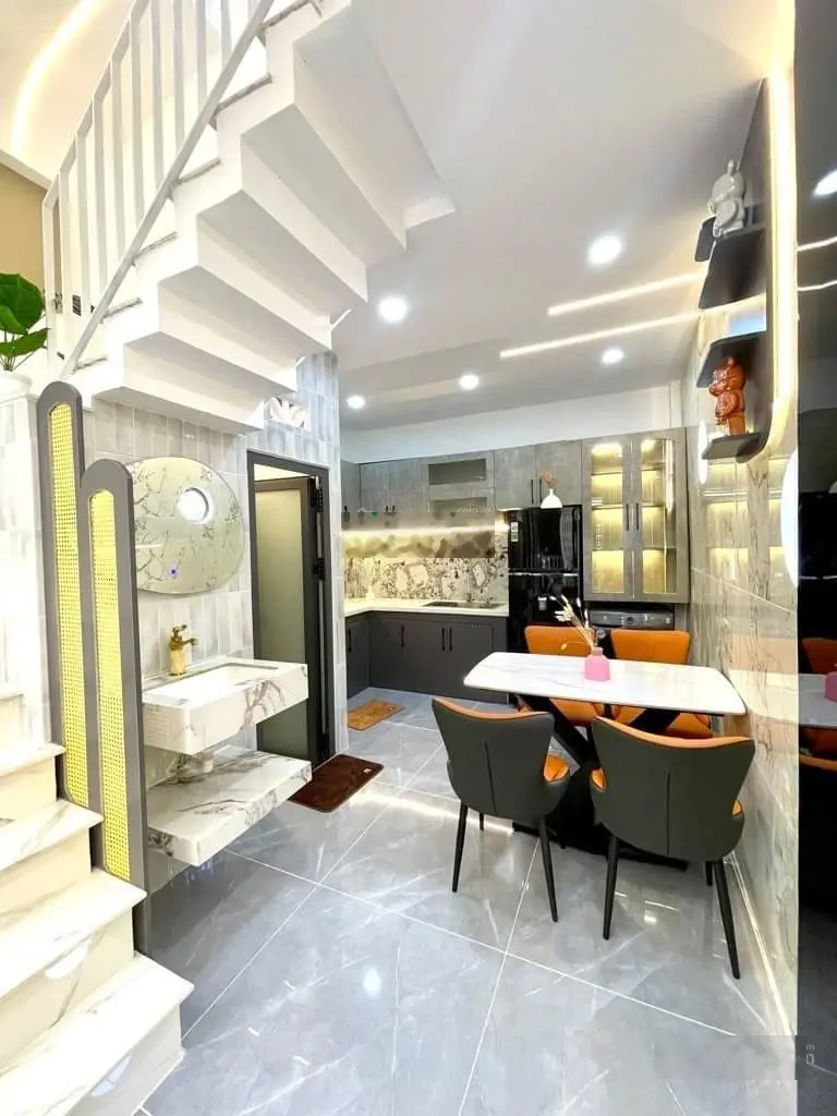 Bán gấp siêu phẩm nhà đẹp giáp Quận 1. Vũ Huy Tấn P3 Bình Thạnh 60m2 4 tầng 3PN 4WC hẻm ôtô 6m 3tỷ7