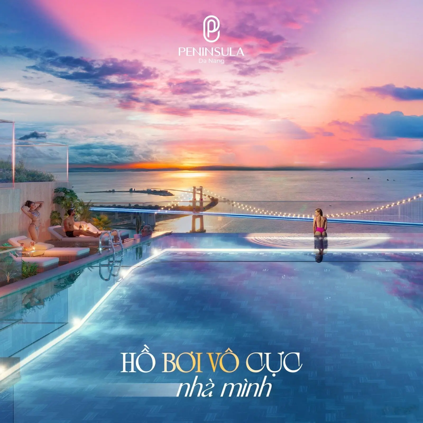 Bán căn hộ view sông Hàn Peninsula Da Nang, có bàn giao nội thất cao cấp như khách sạn 5 sao