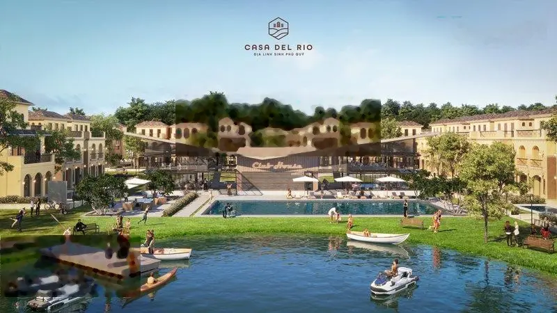 Chỉ trên dưới 8 tỷ căn biệt thự mặt Sông Đà cả nhà và đất tại Casa Del Rio TP Hòa Bình