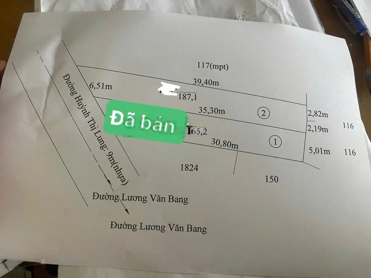 Cần bán đất biệt thự chính chủ của Tài giá chỉ 950 nghìn VND tại Tp Tân An, Long An